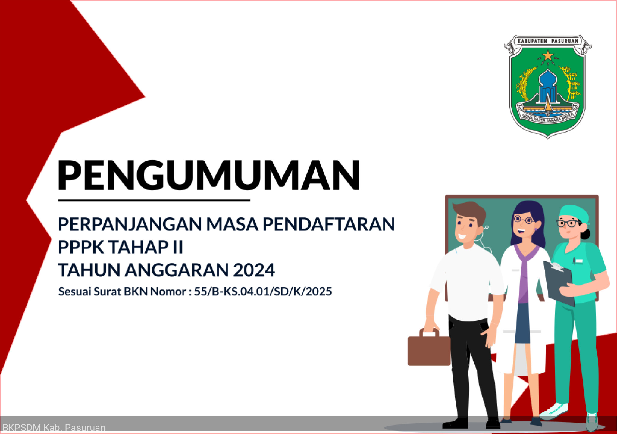 Perpanjangan Masa Pendaftaran PPPK Tahap II TA 2024