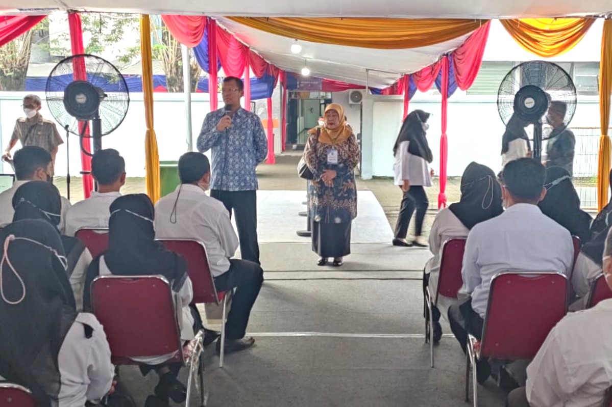 Pengarahan Sekda pada Selkom PPPK Teknis di BKN Kanreg 2 Surabaya 7 April 2023